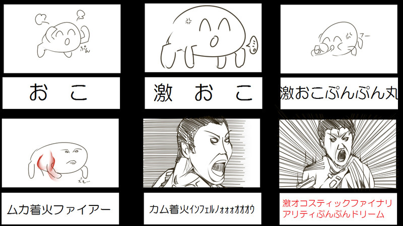 激おこぷんぷん丸 Nicosub静画