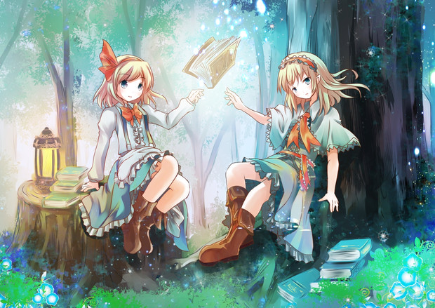 魔法の森のアリスたち りすたる さんのイラスト ニコニコ静画 イラスト