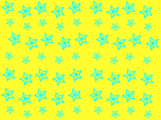 背景素材 黄色 水色 星柄 絶望少女 さんのイラスト ニコニコ静画 イラスト