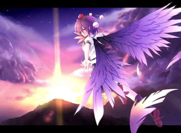 黄昏の烏天狗 ふぁみ さんのイラスト ニコニコ静画 イラスト