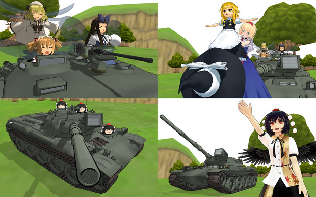 東方流 戦車道始動編 うにお さんのイラスト ニコニコ静画 イラスト