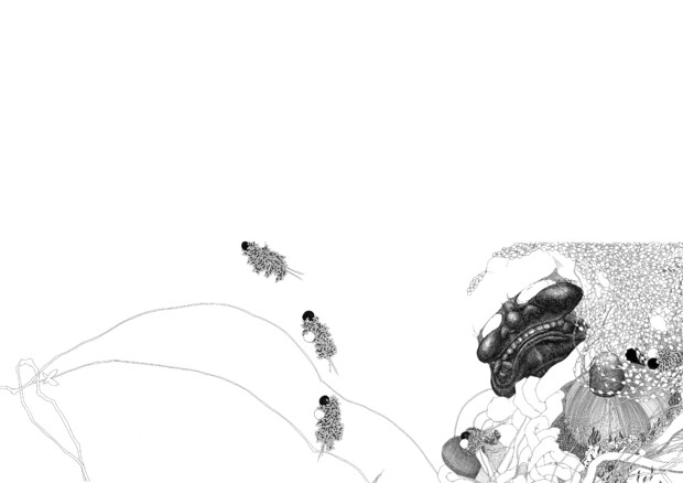 白馬頭部図 とよはしの祭リミックス 4 4 Hailey Ken Cloud さんのイラスト ニコニコ静画 イラスト