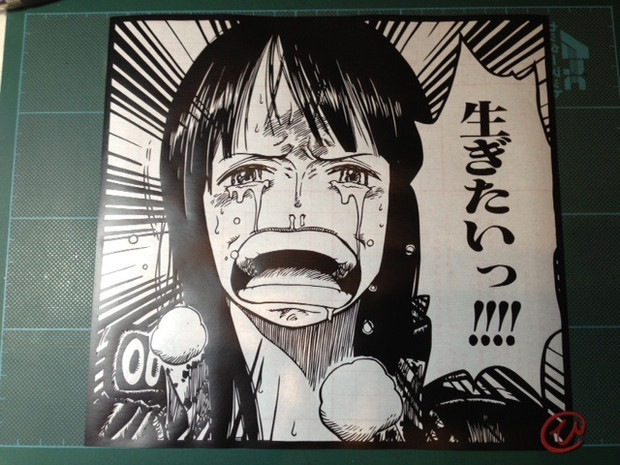 切り絵 One Piece 再投稿 ひろ さんのイラスト ニコニコ静画 イラスト