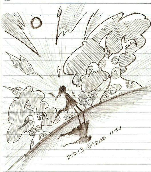 月影に独り カオスシープ さんのイラスト ニコニコ静画 イラスト