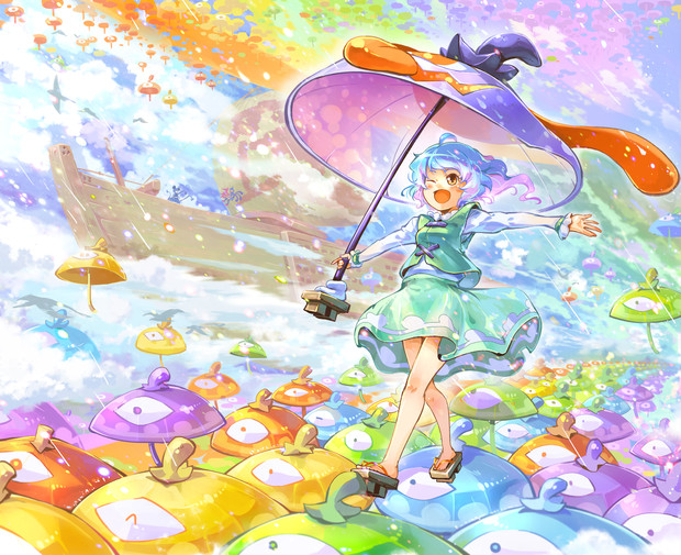 虹符 オーバー ザ レインボー ピロウ さんのイラスト ニコニコ静画 イラスト