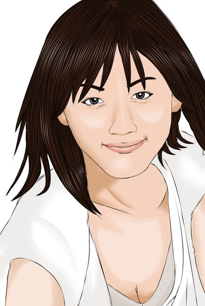 似顔絵 綾瀬はるか Masa さんのイラスト ニコニコ静画 イラスト