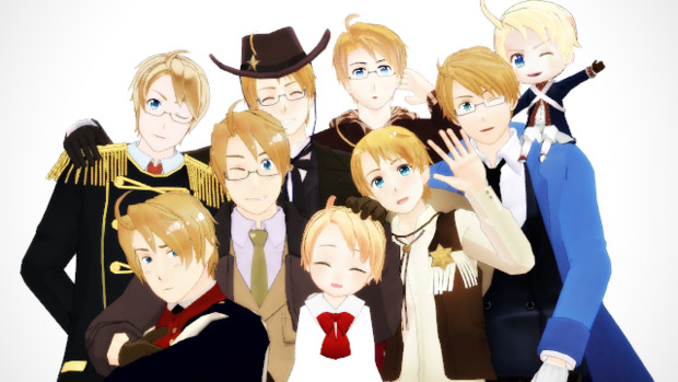 メリカ大集合 さんのイラスト ニコニコ静画 イラスト
