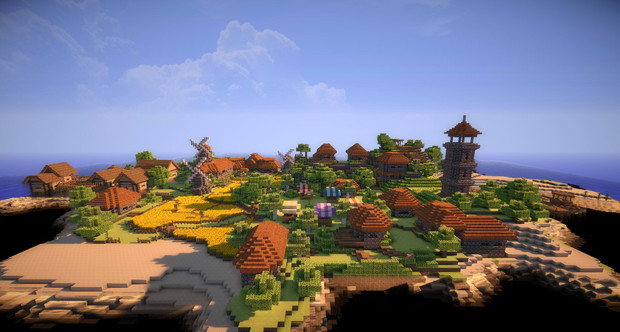 Minecraft 孤島の村 ゆすが さんのイラスト ニコニコ静画 イラスト