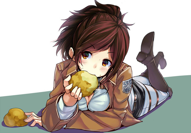 サシャ ブラウス ニコニコ静画 イラスト