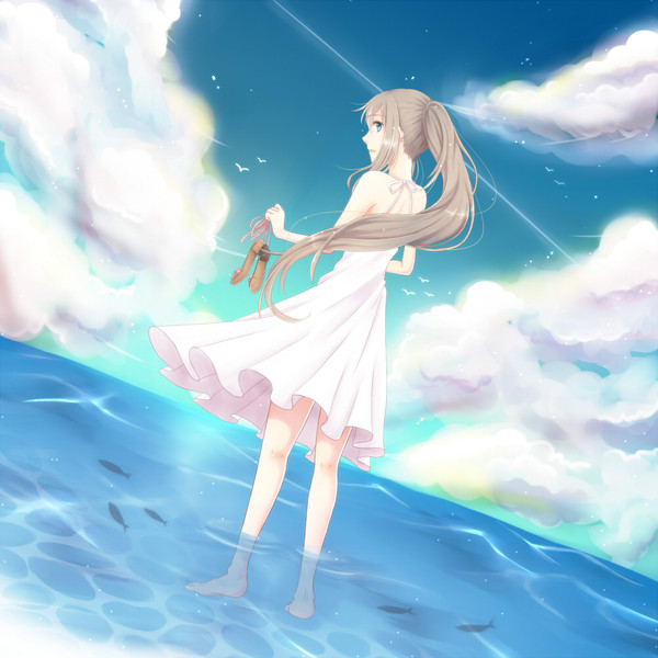 青と白 Hatoぽっぽ さんのイラスト ニコニコ静画 イラスト
