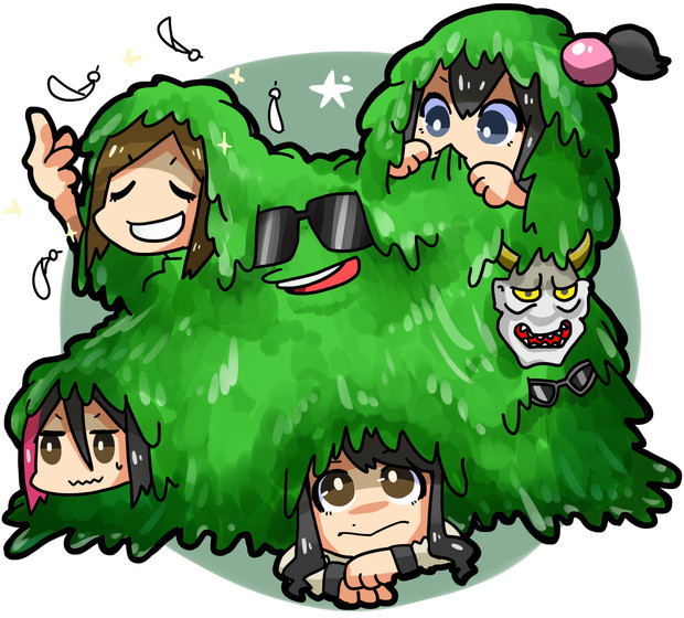 もずくん融合体 ドッグさん さんのイラスト ニコニコ静画 イラスト