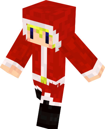 Minecraft サンタスキン イメージ 芋あん さんのイラスト ニコニコ静画 イラスト