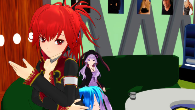 MMDフレンズ　撮影中　その３