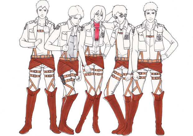進撃の巨人 描いてみました サノン さんのイラスト ニコニコ静画 イラスト