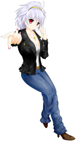 咲夜さん 革ジャンリベンジ 味味を さんのイラスト ニコニコ静画 イラスト