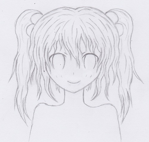 顔髪線画 レノルス さんのイラスト ニコニコ静画 イラスト