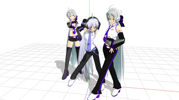 大和式 弱音ハク Mmdモデル配布有り Kurogane さんのイラスト ニコニコ静画 イラスト