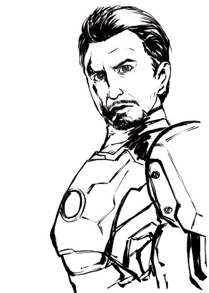 Tony The Iron Man E K D さんのイラスト ニコニコ静画 イラスト