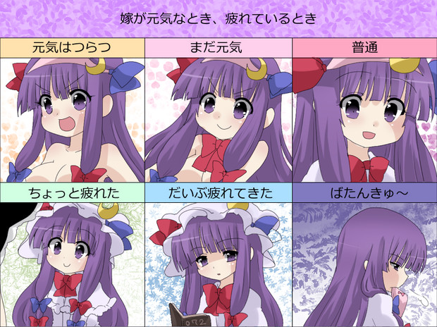 パッチェさんの元気度 げぅ さんのイラスト ニコニコ静画 イラスト