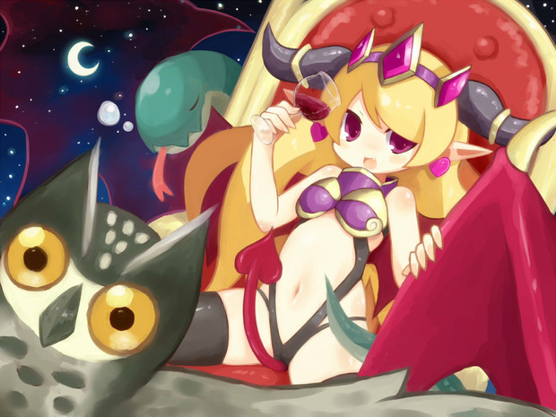 常夜の魔女 リリスさん ジジ さんのイラスト ニコニコ静画 イラスト