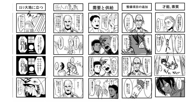進撃漫画 ニコニコ静画 イラスト