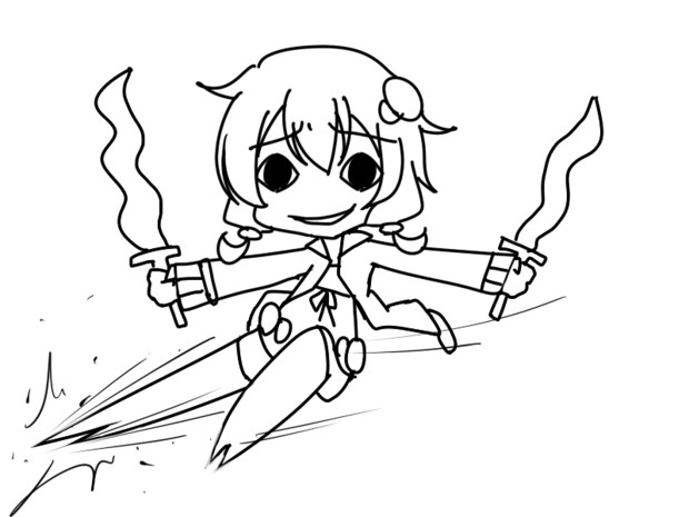反復横とびのゆかりさん ８８７０ サボり癖マン さんのイラスト ニコニコ静画 イラスト