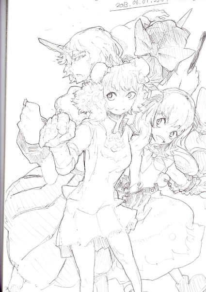 山の四天王 よよいろ さんのイラスト ニコニコ静画 イラスト