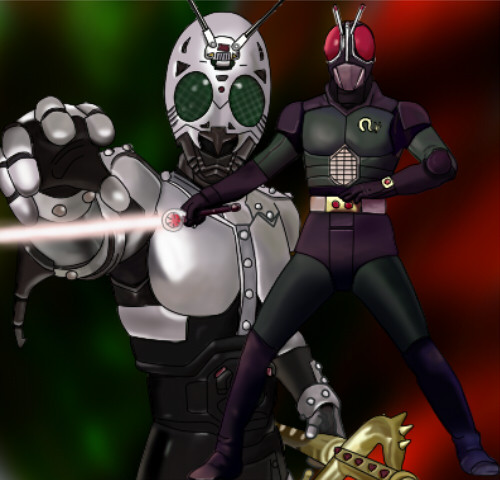 仮面ライダーblack Vs シャドームーン X蛇x さんのイラスト ニコニコ静画 イラスト