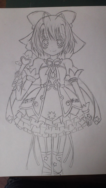 マジカル スターかのん１００ 下書き ニコニコ静画 イラスト