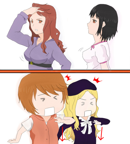 とある胸囲の格差社会 アイテム 梨雄 さんのイラスト ニコニコ静画 イラスト