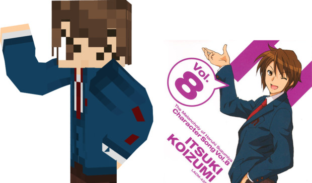 マインクラフトスキン 涼宮ハルヒシリーズ 古泉一樹 わいわい さんのイラスト ニコニコ静画 イラスト