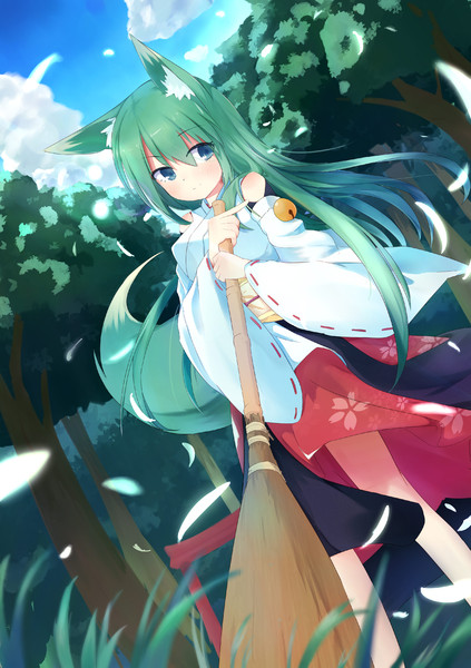 狐娘おういえあ こまいぬ さんのイラスト ニコニコ静画 イラスト