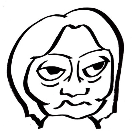 勝間和代さんの似顔絵 ハイジ Ikizama請負人 さんのイラスト ニコニコ静画 イラスト