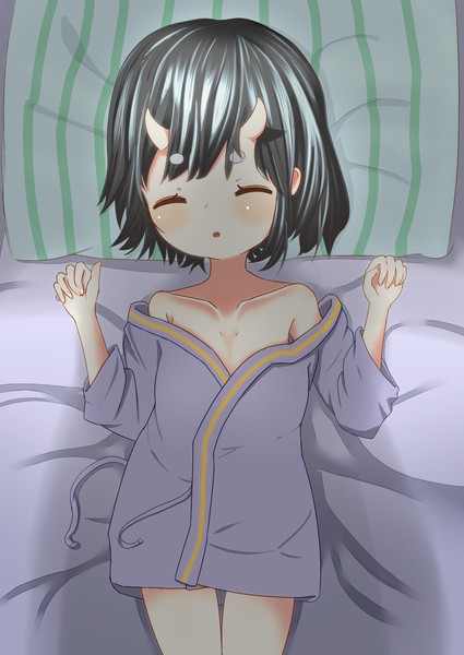 はだける差分 乙亥 さんのイラスト ニコニコ静画 イラスト