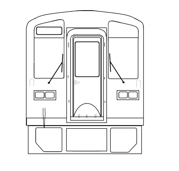 鉄道塗り絵 初心者でもｏｋ 大角豆 洋汰 さんのイラスト ニコニコ静画 イラスト