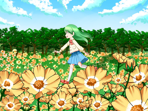 花畑 ニコニコ静画 イラスト