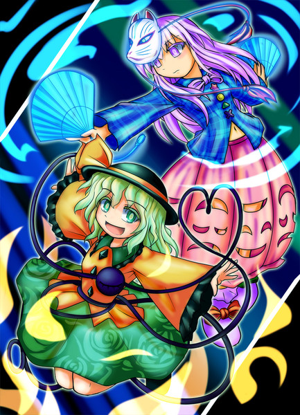 こいここ （ 秦こころ & 古明地こいし / 東方心綺楼 )
