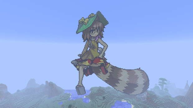 Minecraft 東方心綺楼 二ッ岩マミゾウ マインクラフト ツカサ さんのイラスト ニコニコ静画 イラスト