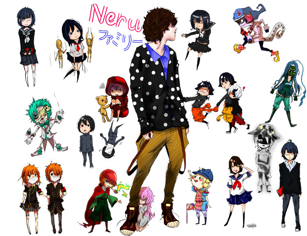 Neru家集合 ぶつえもん さんのイラスト ニコニコ静画 イラスト