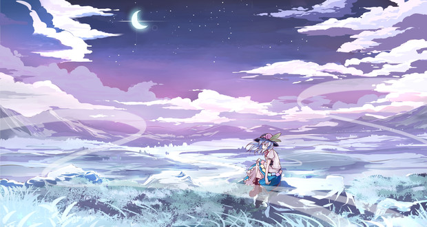 黄昏る天子さん りすたる さんのイラスト ニコニコ静画 イラスト