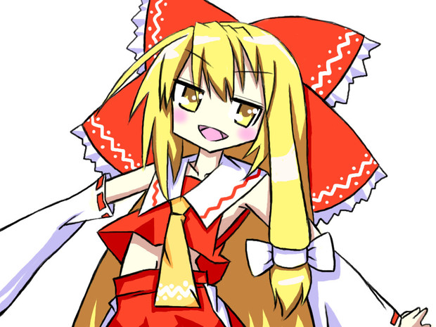 巫女服の魔理沙 その１ こなたん ほっぺた東方の人 さんのイラスト ニコニコ静画 イラスト