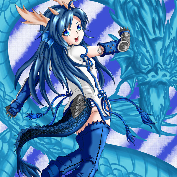 パズドラ 青龍 べる さんのイラスト ニコニコ静画 イラスト