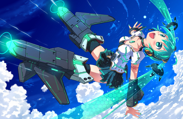 高度1万メートルからのメッセージ Aki さんのイラスト ニコニコ静画 イラスト