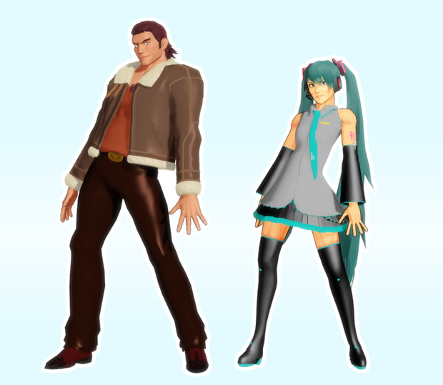 Mmd ミクさんポーズで足を開いてみた オヨヨ さんのイラスト ニコニコ静画 イラスト