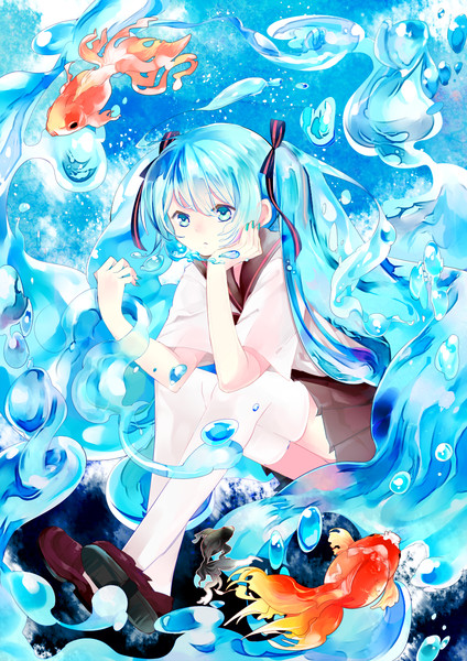 ボトルミク ななきなな さんのイラスト ニコニコ静画 イラスト