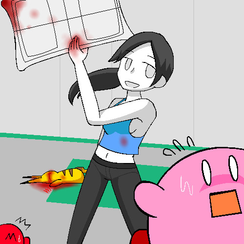 Wiifitトレーナー打撃技 ヨッチー さんのイラスト ニコニコ静画 イラスト