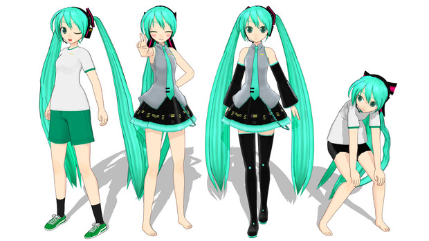 ベー式初音ミクver1 11 べー さんのイラスト ニコニコ静画 イラスト