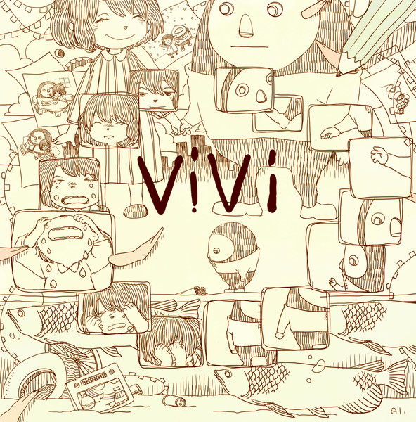 愛してるよvivi ニコニコ静画 イラスト