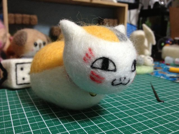ニコ生 にゃんこ先生 羊毛フェルト O0ゆうた0o さんのイラスト ニコニコ静画 イラスト