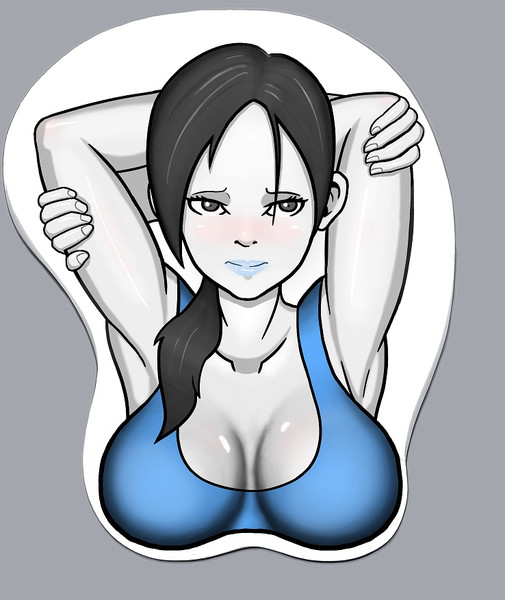 Wiifitトレーナーのマウスパッド 鼻毛アフロ さんのイラスト ニコニコ静画 イラスト